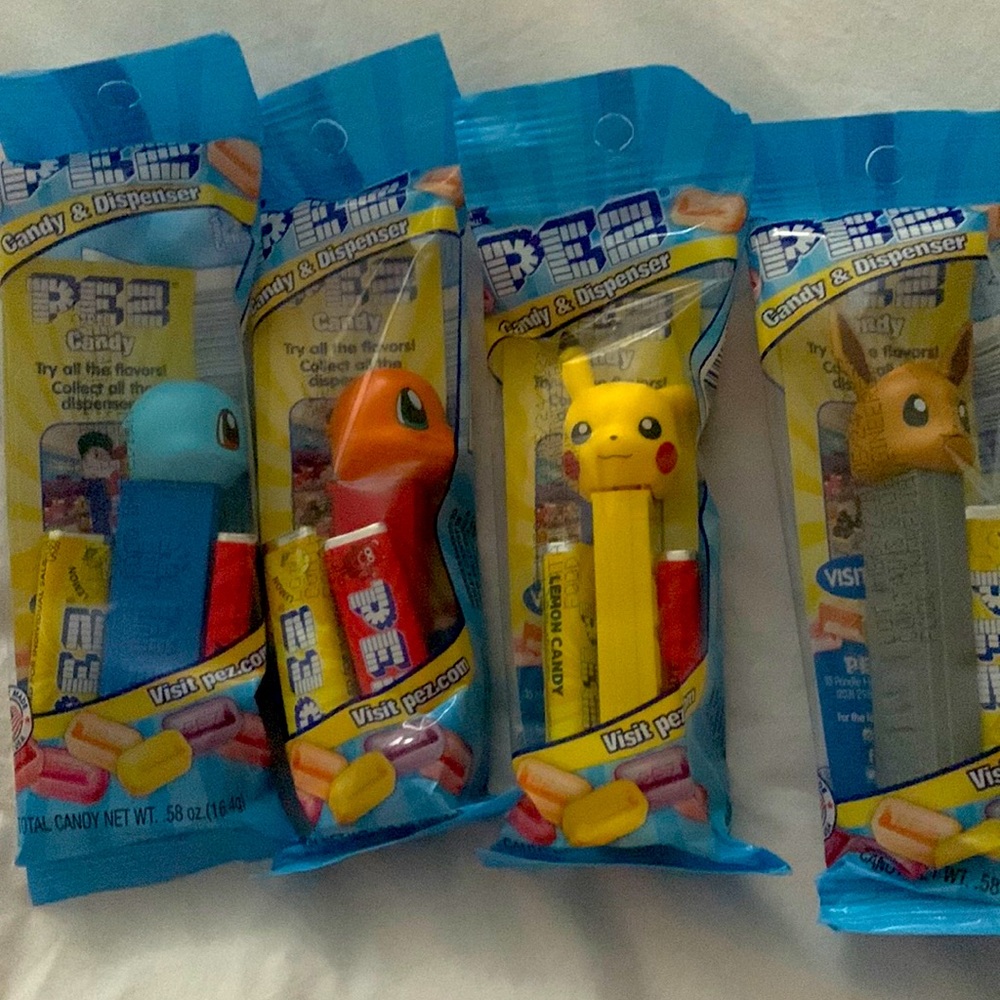 Pokémon Pez 4 pack